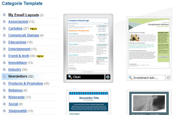 Newsletter template