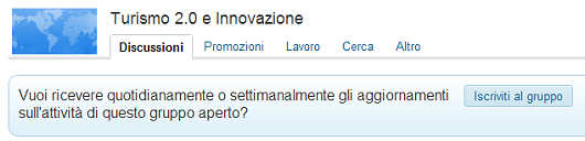 Linkedin - gruppo